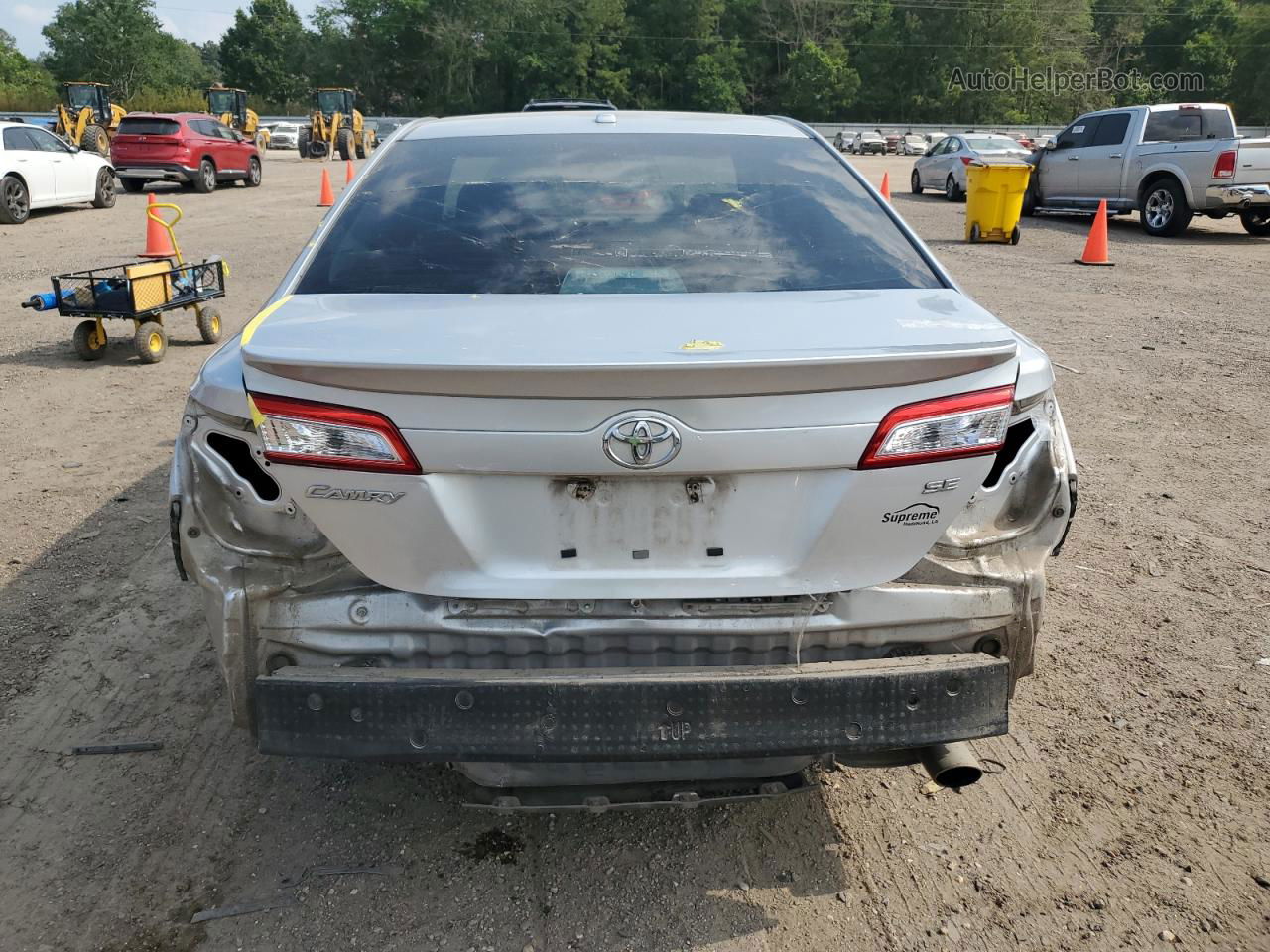 2012 Toyota Camry Base Серебряный vin: 4T1BF1FK8CU089072