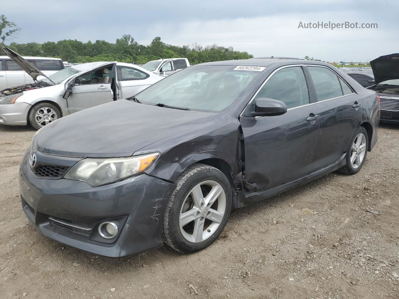 2012 Toyota Camry Base Charcoal vin: 4T1BF1FK8CU099164