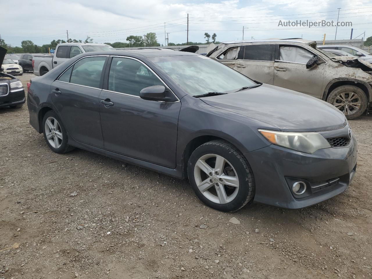 2012 Toyota Camry Base Charcoal vin: 4T1BF1FK8CU099164