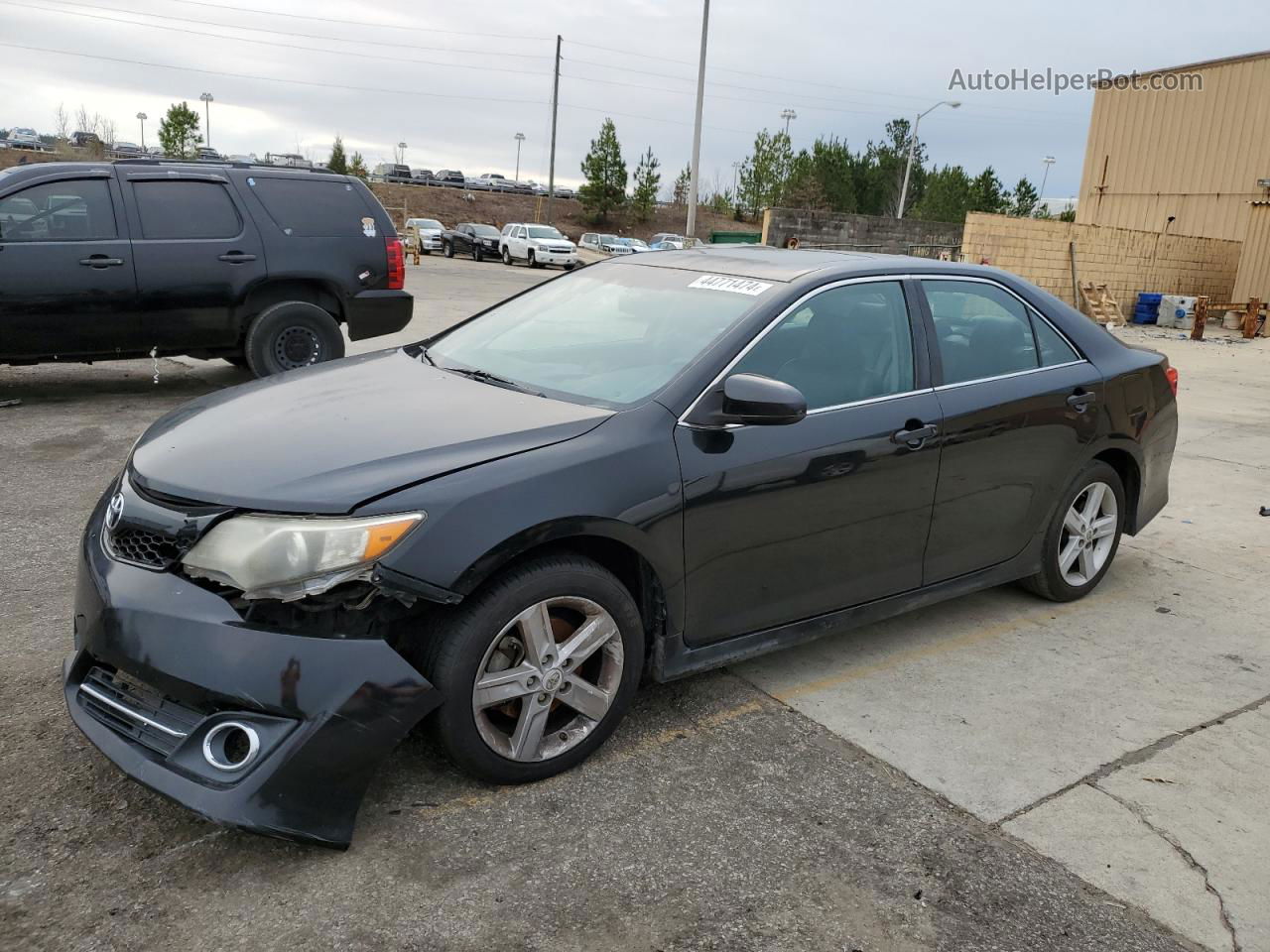 2012 Toyota Camry Base Black vin: 4T1BF1FK8CU123544