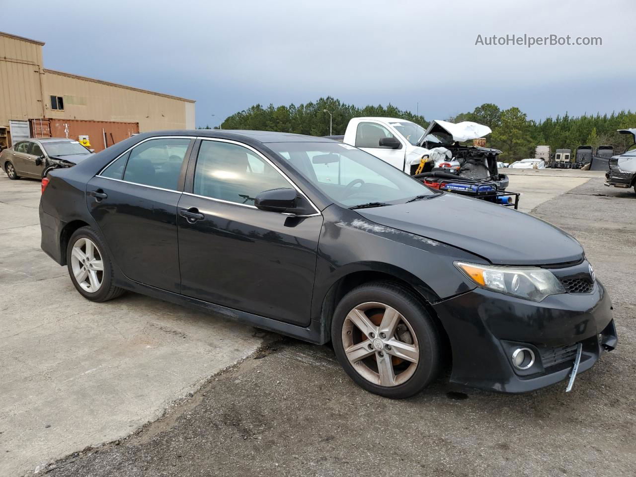 2012 Toyota Camry Base Black vin: 4T1BF1FK8CU123544