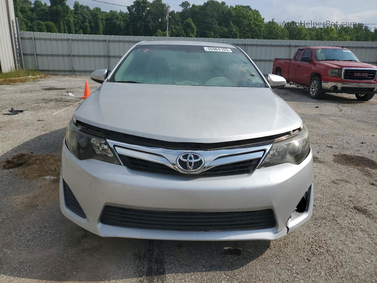 2012 Toyota Camry Base Серебряный vin: 4T1BF1FK8CU124063