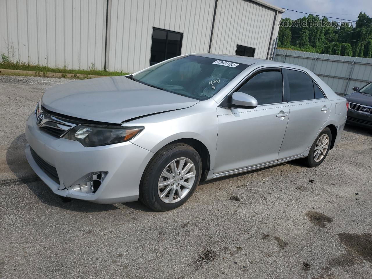 2012 Toyota Camry Base Silver vin: 4T1BF1FK8CU124063