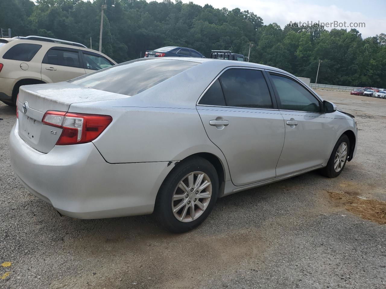 2012 Toyota Camry Base Silver vin: 4T1BF1FK8CU124063