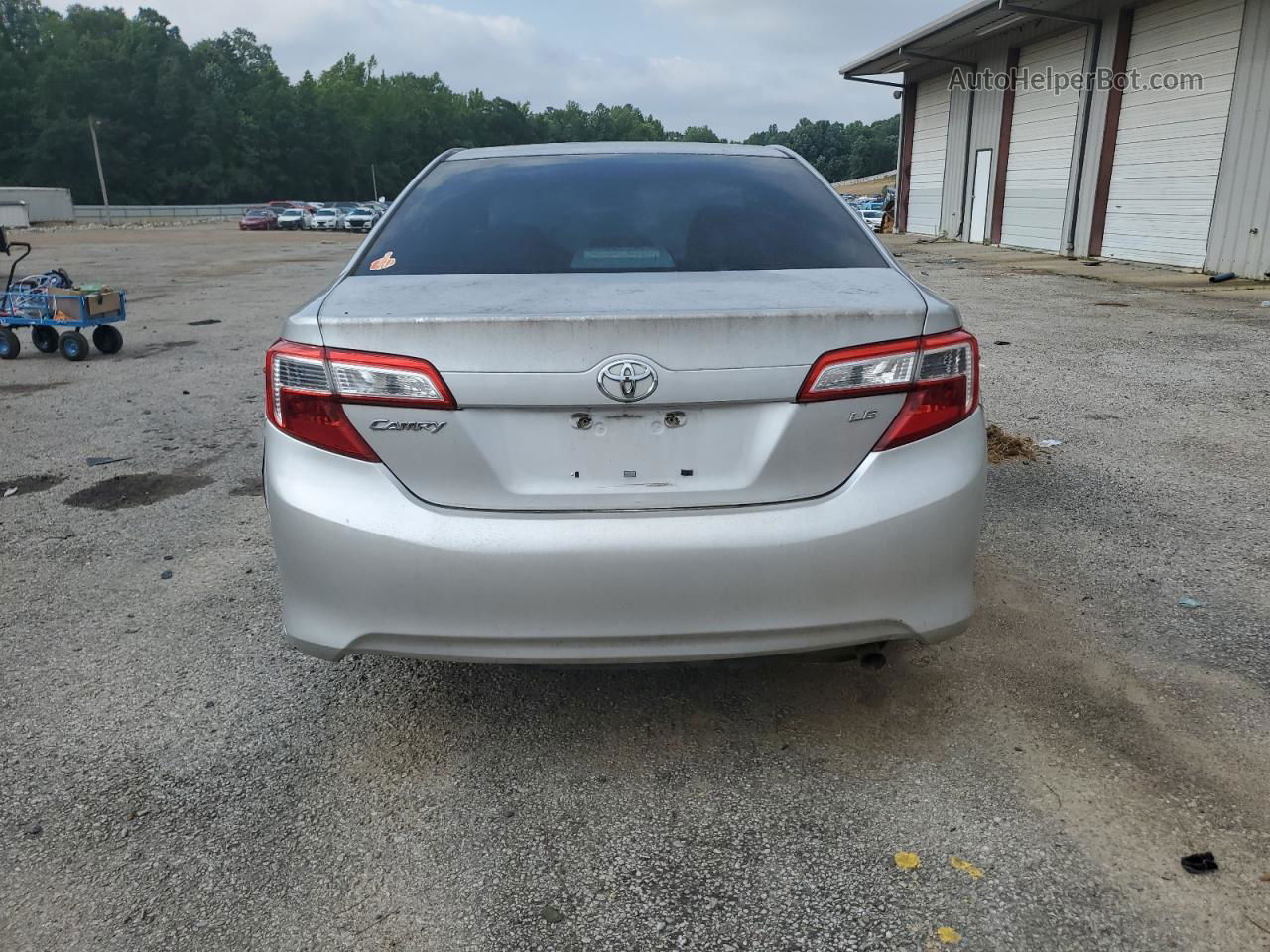 2012 Toyota Camry Base Silver vin: 4T1BF1FK8CU124063