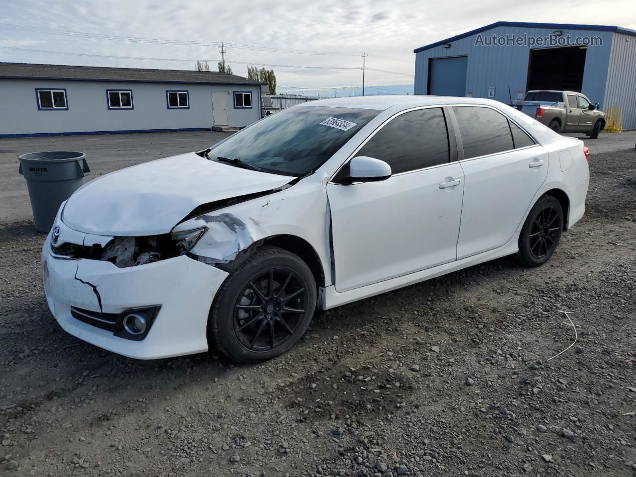 2012 Toyota Camry Base White vin: 4T1BF1FK8CU139047