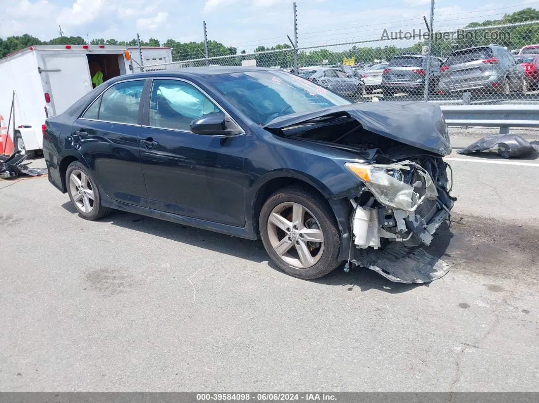 2012 Toyota Camry Se Black vin: 4T1BF1FK8CU157273