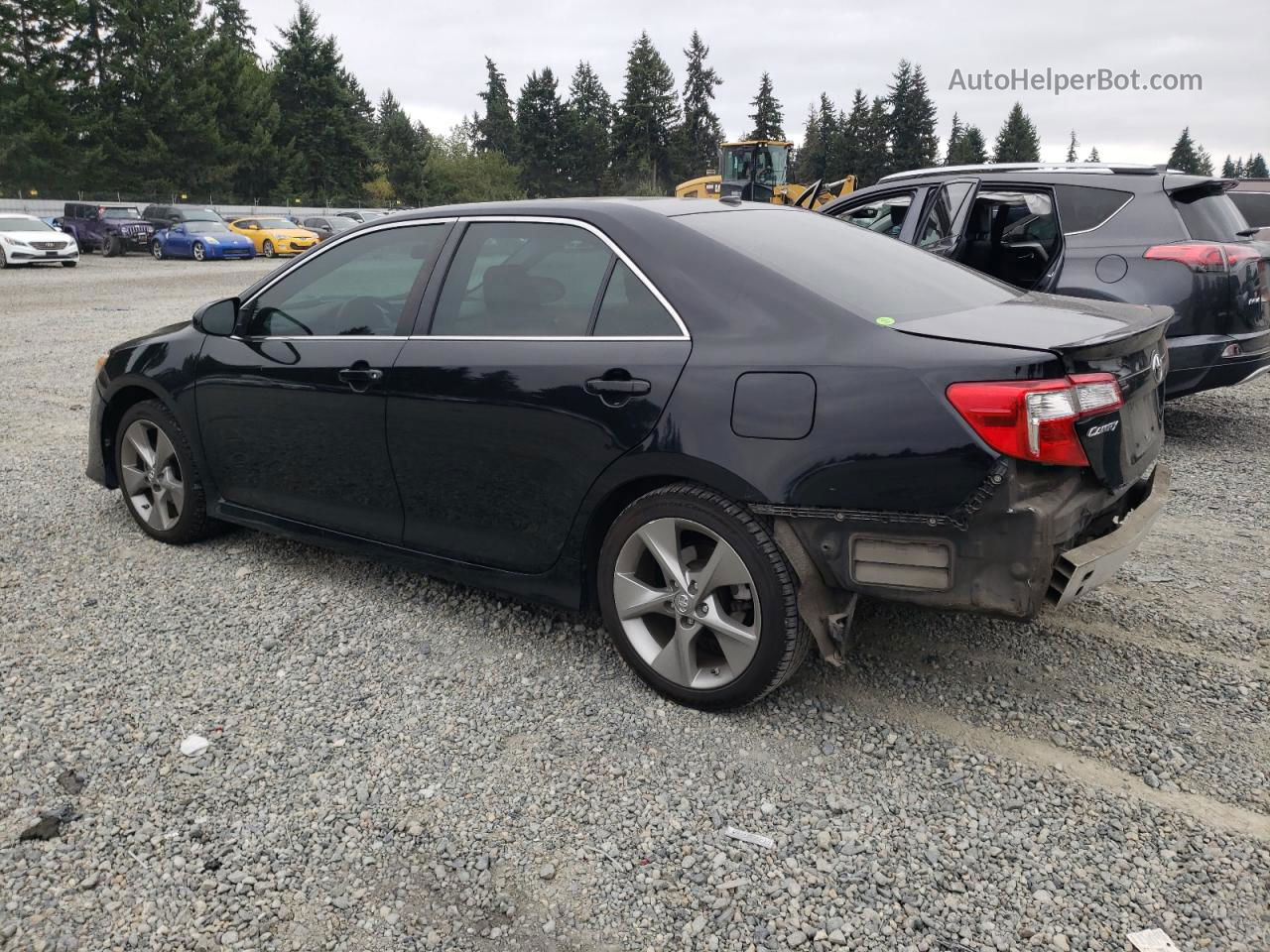 2012 Toyota Camry Base Черный vin: 4T1BF1FK8CU168516