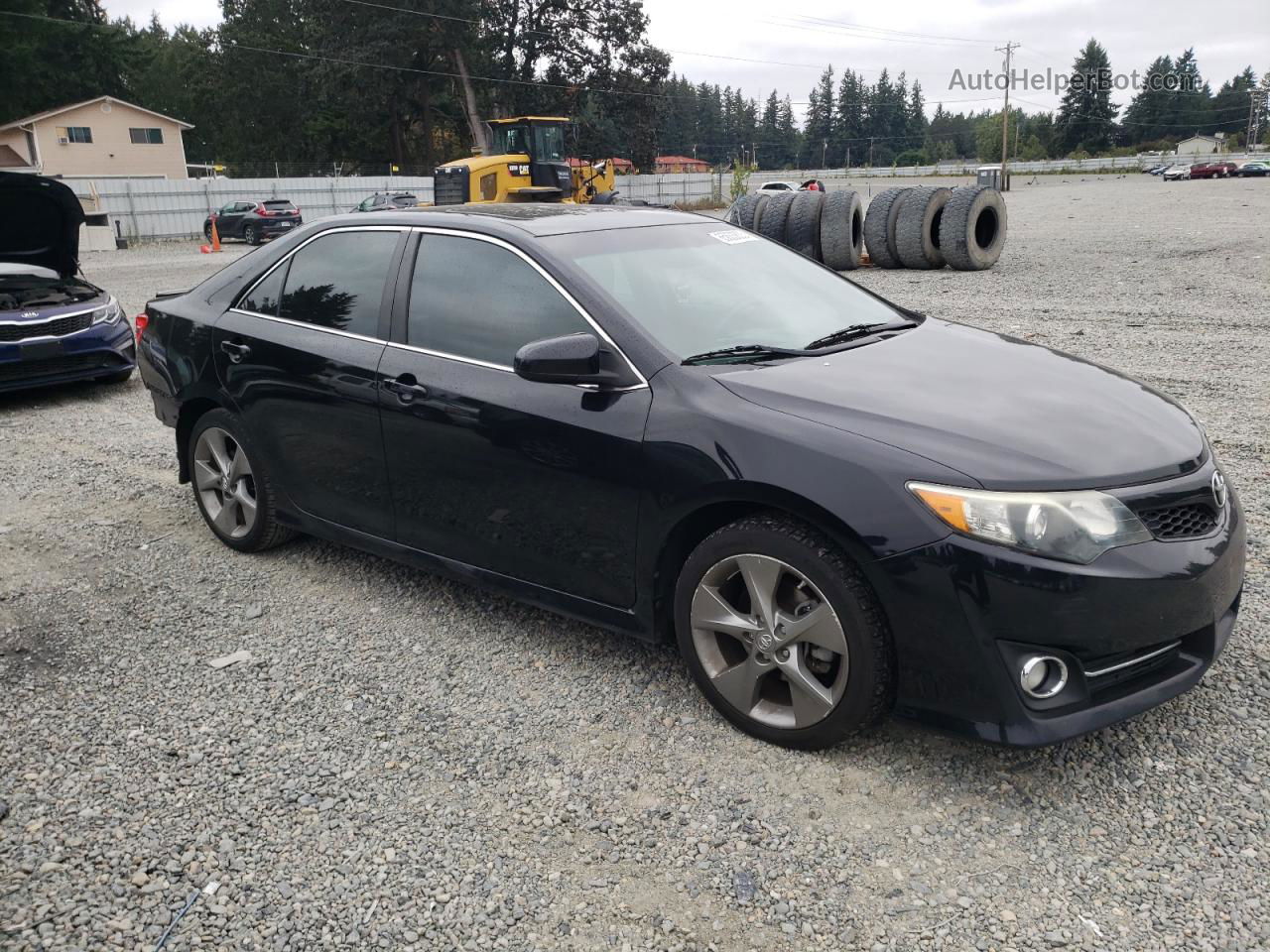 2012 Toyota Camry Base Черный vin: 4T1BF1FK8CU168516