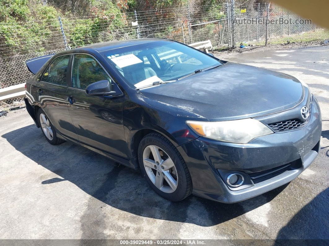 2012 Toyota Camry Se Black vin: 4T1BF1FK8CU176695