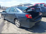 2012 Toyota Camry Se Black vin: 4T1BF1FK8CU176695