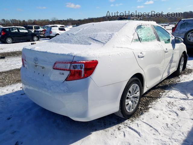 2012 Toyota Camry Base Белый vin: 4T1BF1FK8CU513995