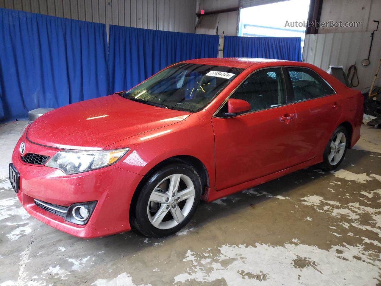 2012 Toyota Camry Base Красный vin: 4T1BF1FK8CU587434