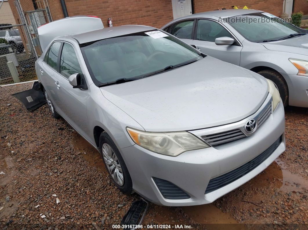 2012 Toyota Camry L Silver vin: 4T1BF1FK8CU604698