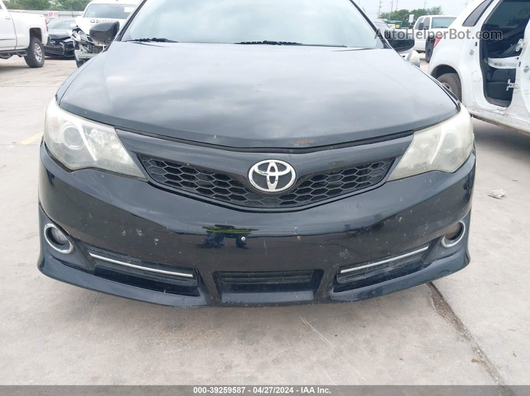 2013 Toyota Camry Se Black vin: 4T1BF1FK8DU230336