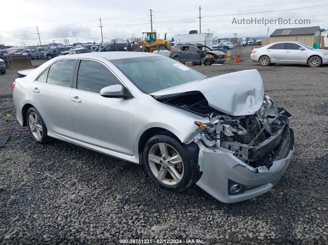 2013 Toyota Camry Se Silver vin: 4T1BF1FK8DU277446