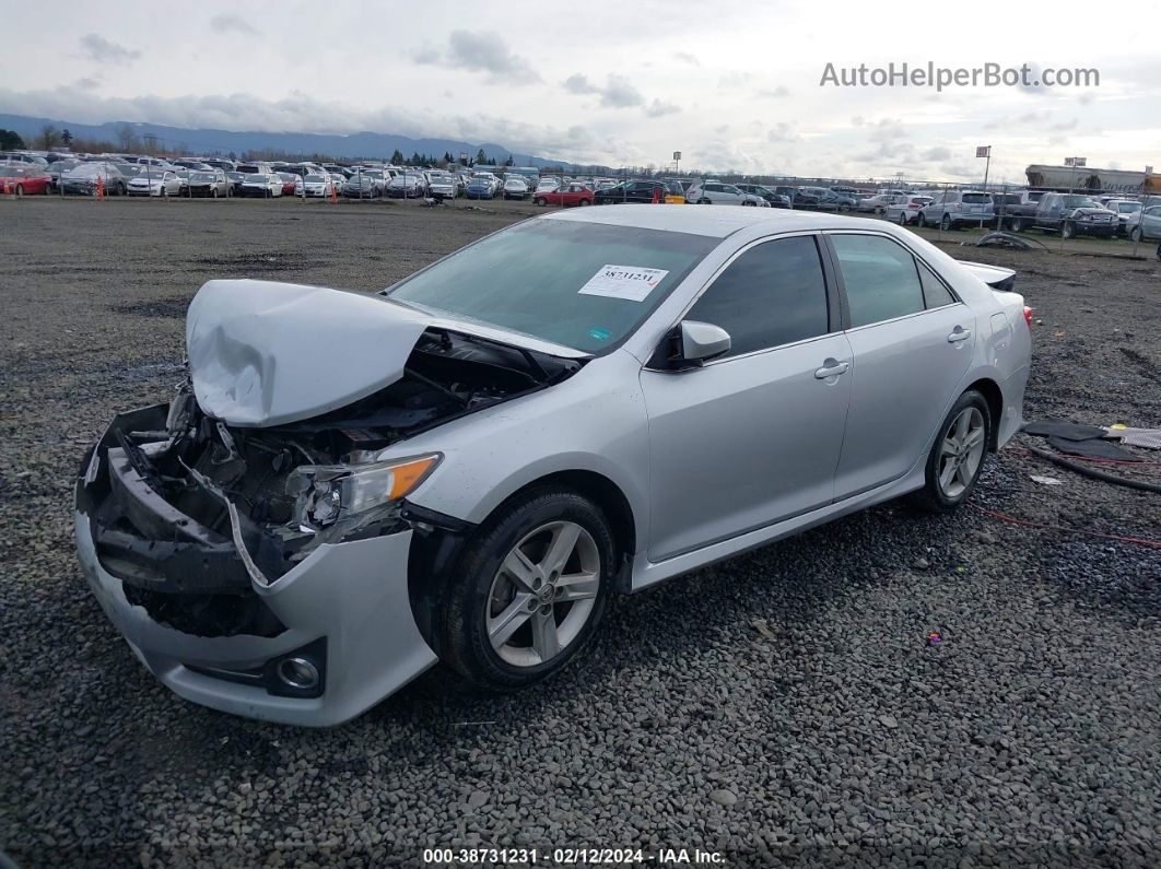 2013 Toyota Camry Se Silver vin: 4T1BF1FK8DU277446