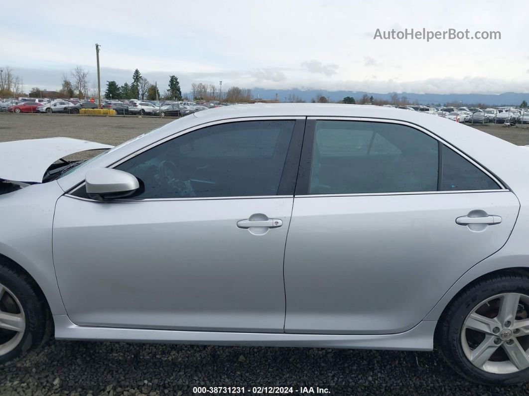 2013 Toyota Camry Se Silver vin: 4T1BF1FK8DU277446