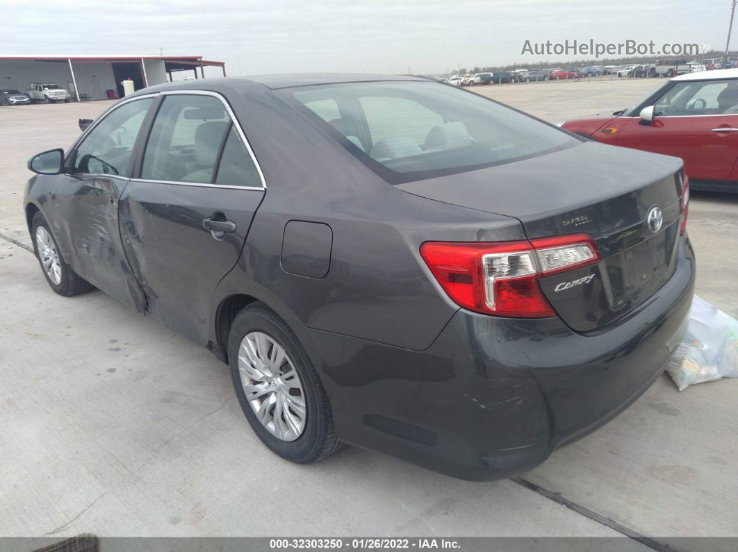 2013 Toyota Camry L/le/se/xle Серый vin: 4T1BF1FK8DU279522