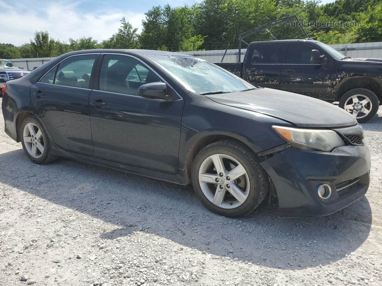 2013 Toyota Camry L Charcoal vin: 4T1BF1FK8DU290360