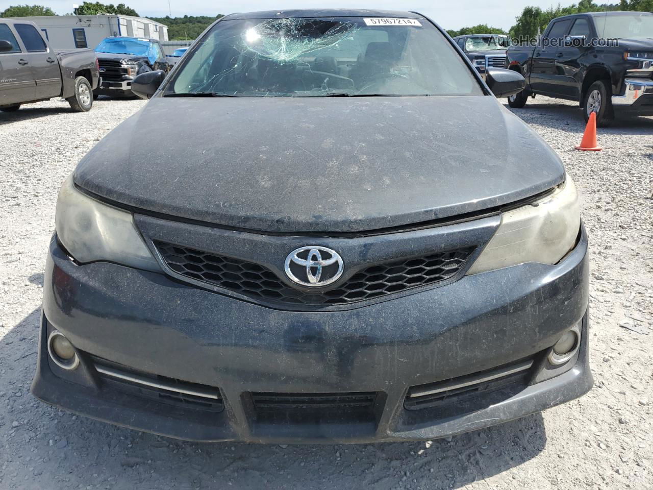 2013 Toyota Camry L Charcoal vin: 4T1BF1FK8DU290360