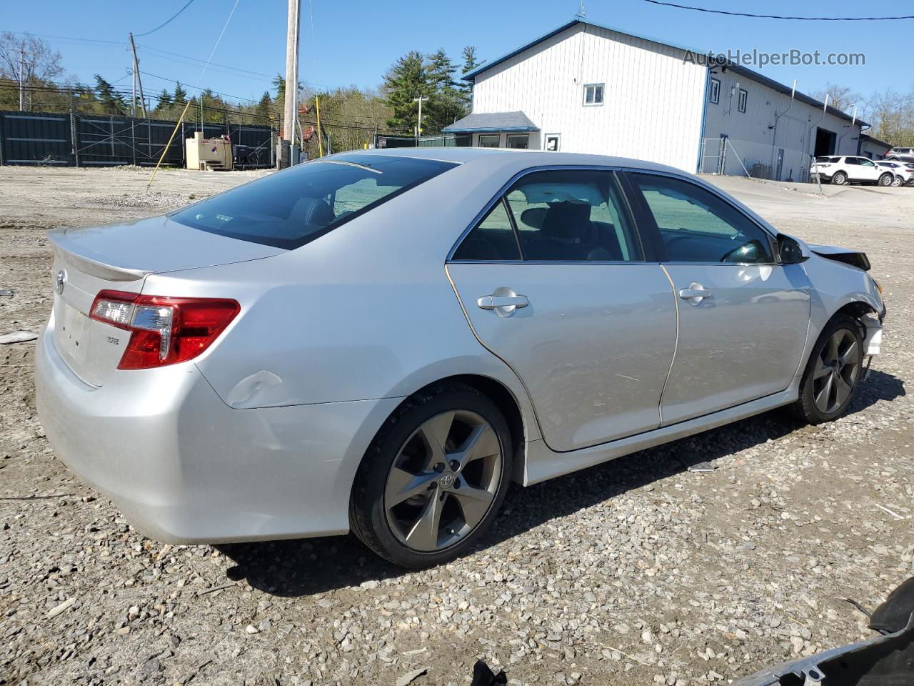 2014 Toyota Camry L Silver vin: 4T1BF1FK8EU347190