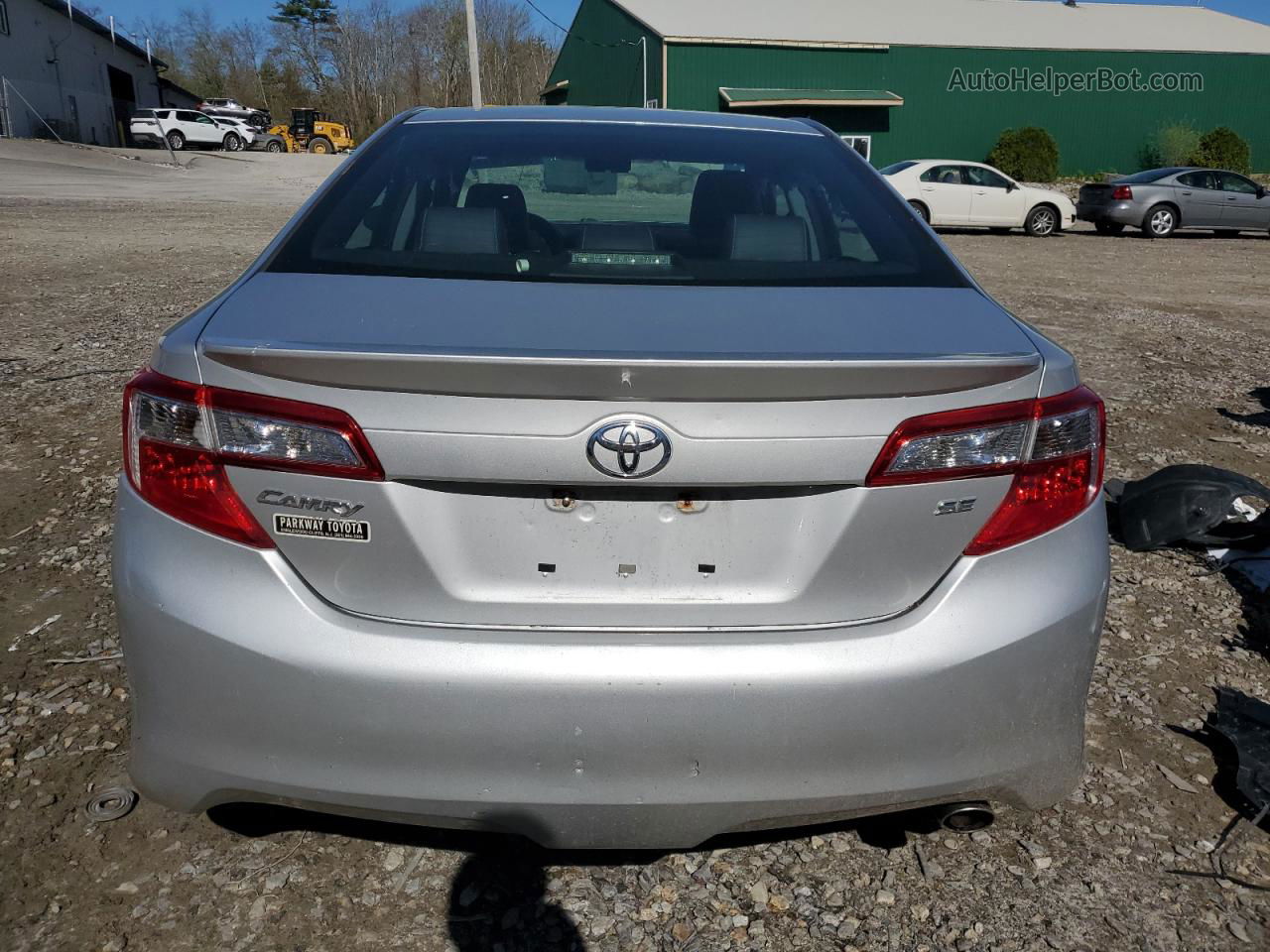 2014 Toyota Camry L Silver vin: 4T1BF1FK8EU347190