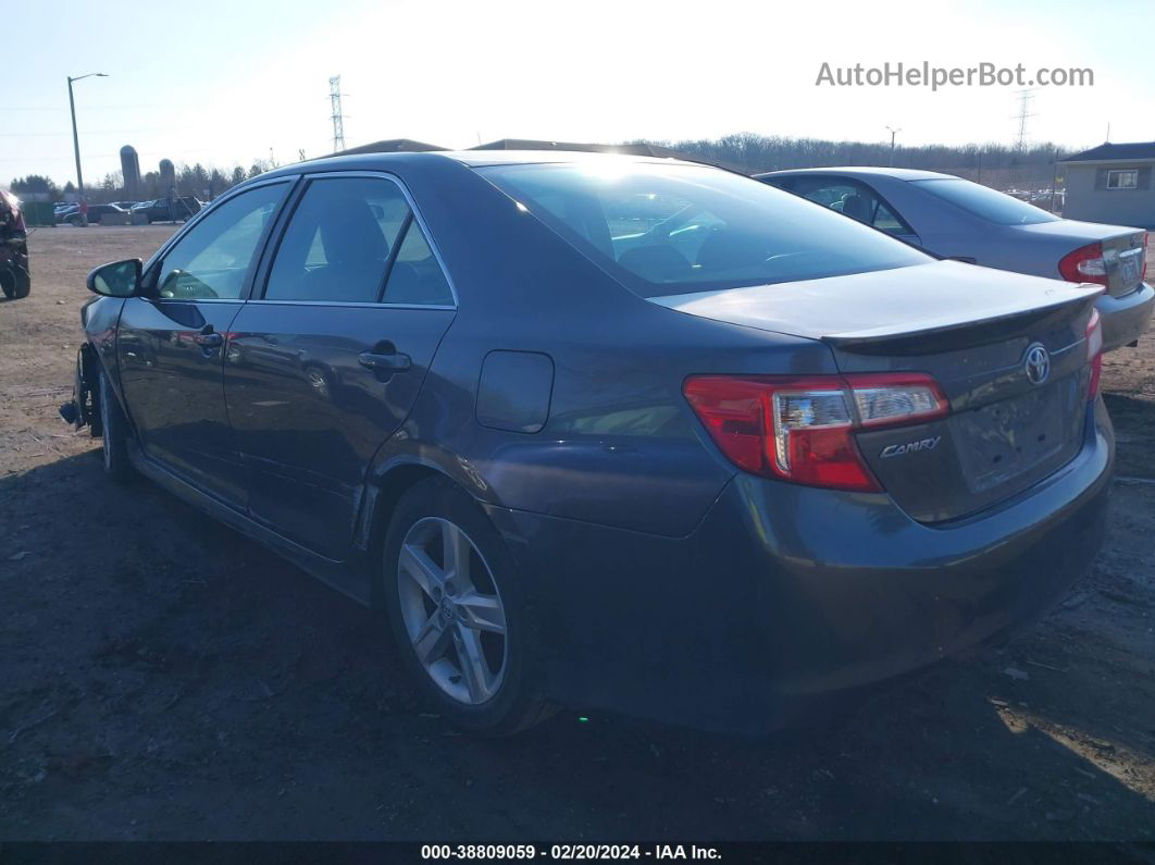 2014 Toyota Camry Se Gray vin: 4T1BF1FK8EU396647