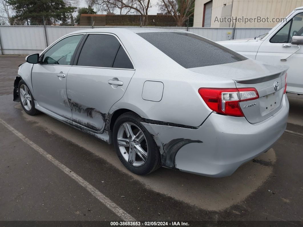 2014 Toyota Camry Se Silver vin: 4T1BF1FK8EU397541