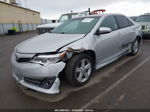 2014 Toyota Camry Se Silver vin: 4T1BF1FK8EU397541