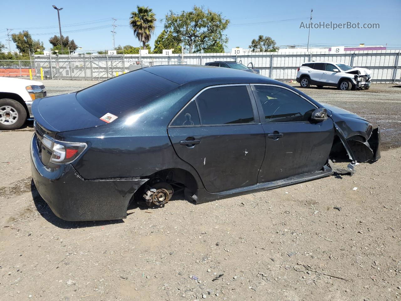 2014 Toyota Camry L Серый vin: 4T1BF1FK8EU815578