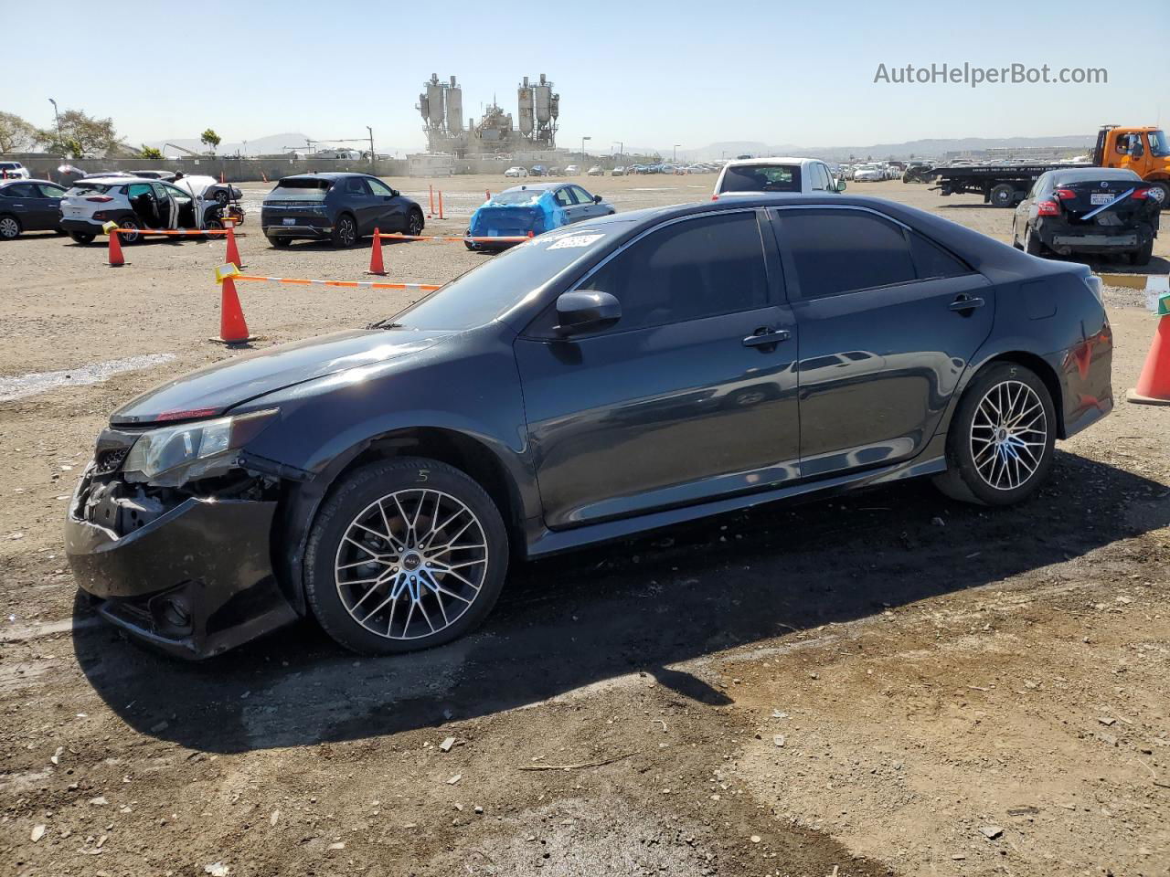 2014 Toyota Camry L Gray vin: 4T1BF1FK8EU815578