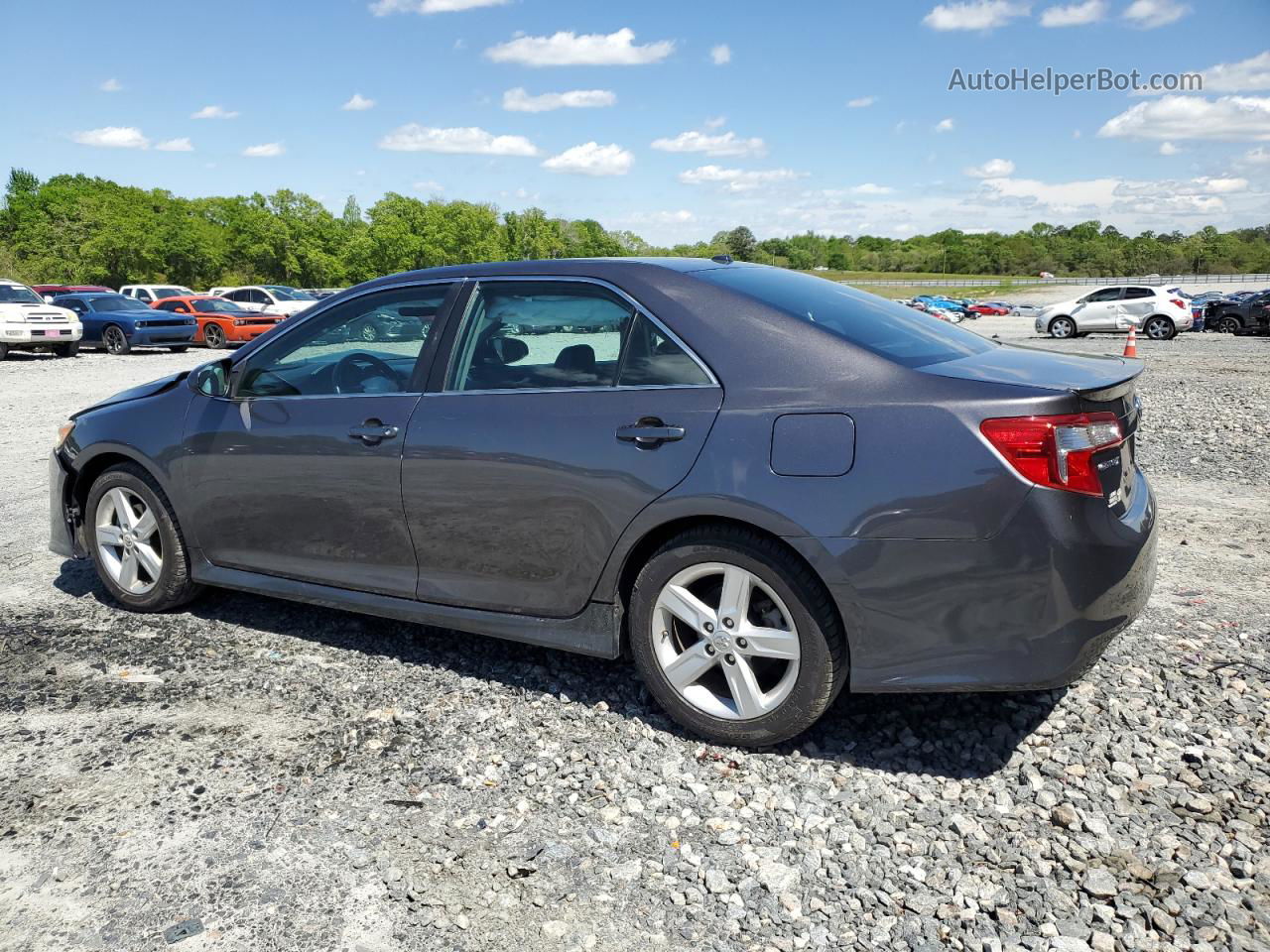 2014 Toyota Camry L Угольный vin: 4T1BF1FK8EU863114