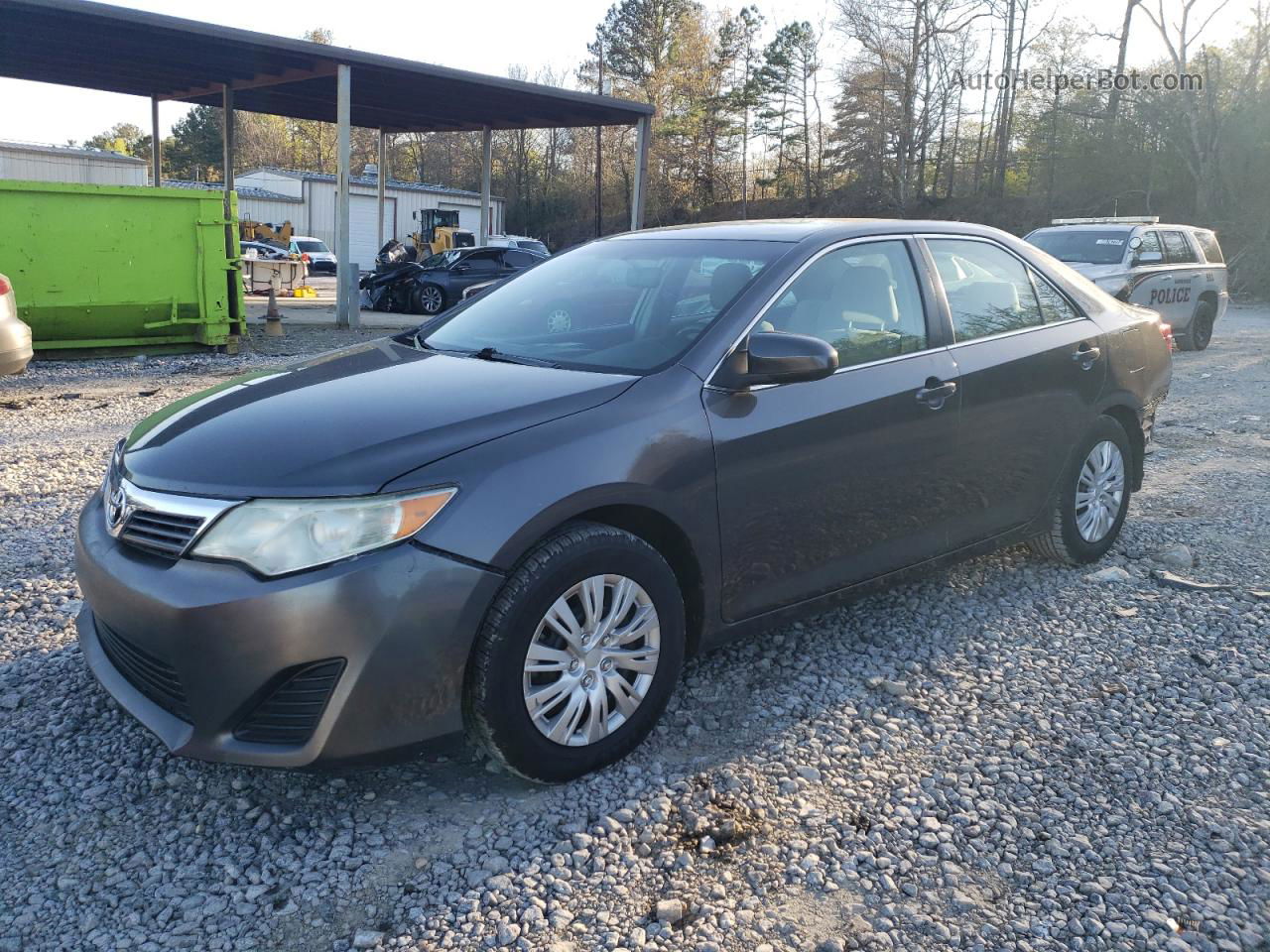 2014 Toyota Camry L Gray vin: 4T1BF1FK8EU872301