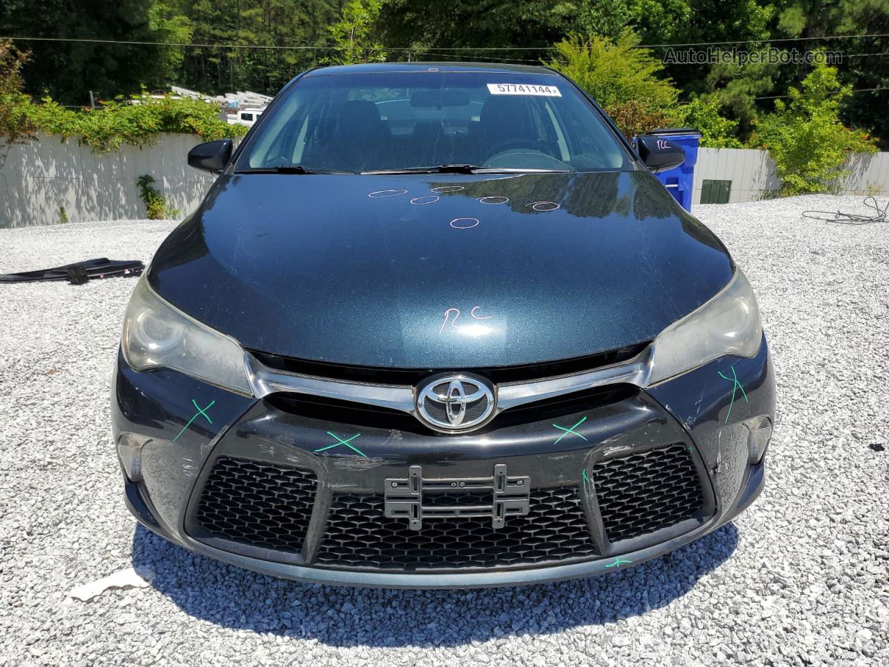 2016 Toyota Camry Le Blue vin: 4T1BF1FK8GU125669