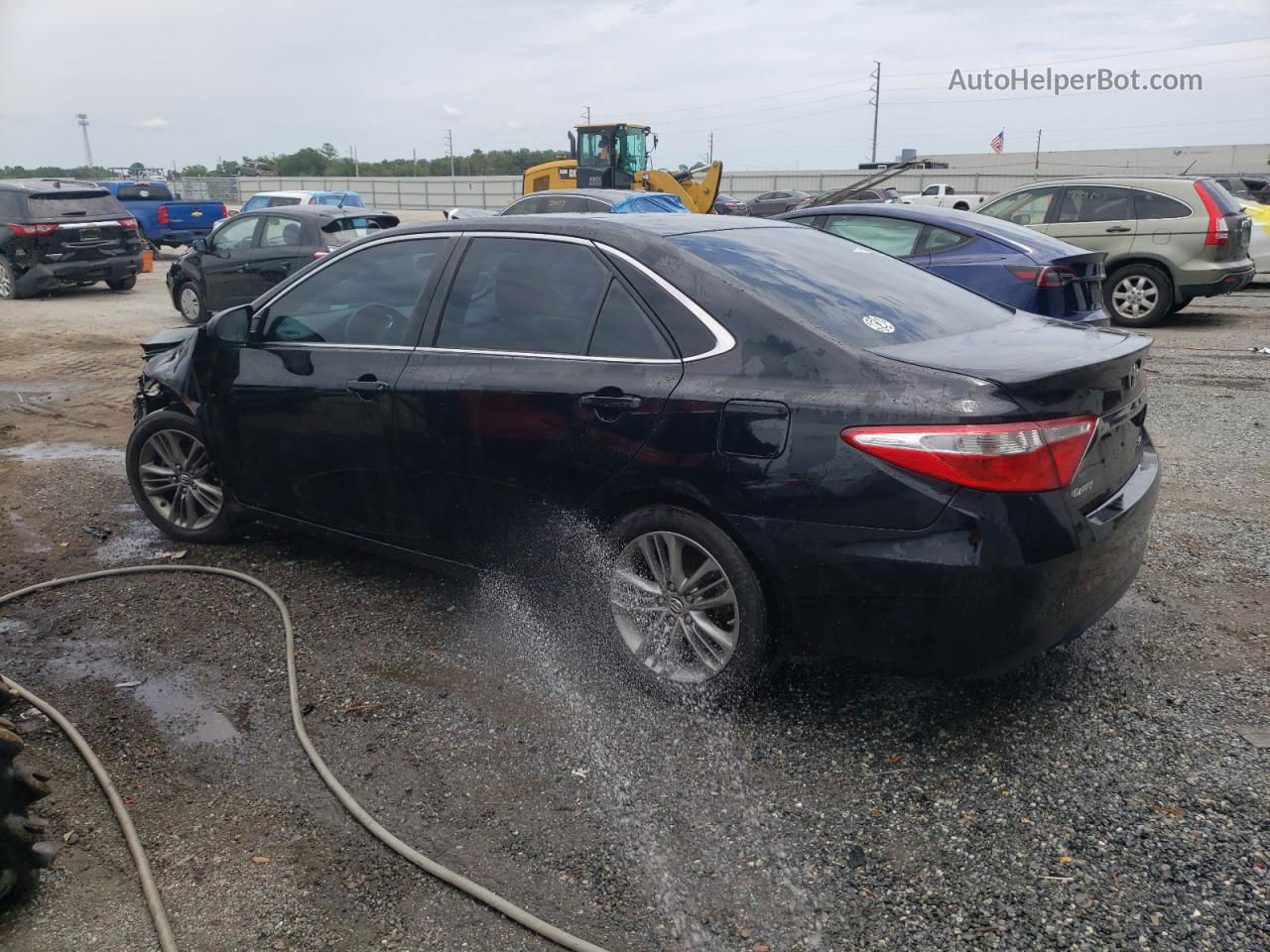 2016 Toyota Camry Le Black vin: 4T1BF1FK8GU147641