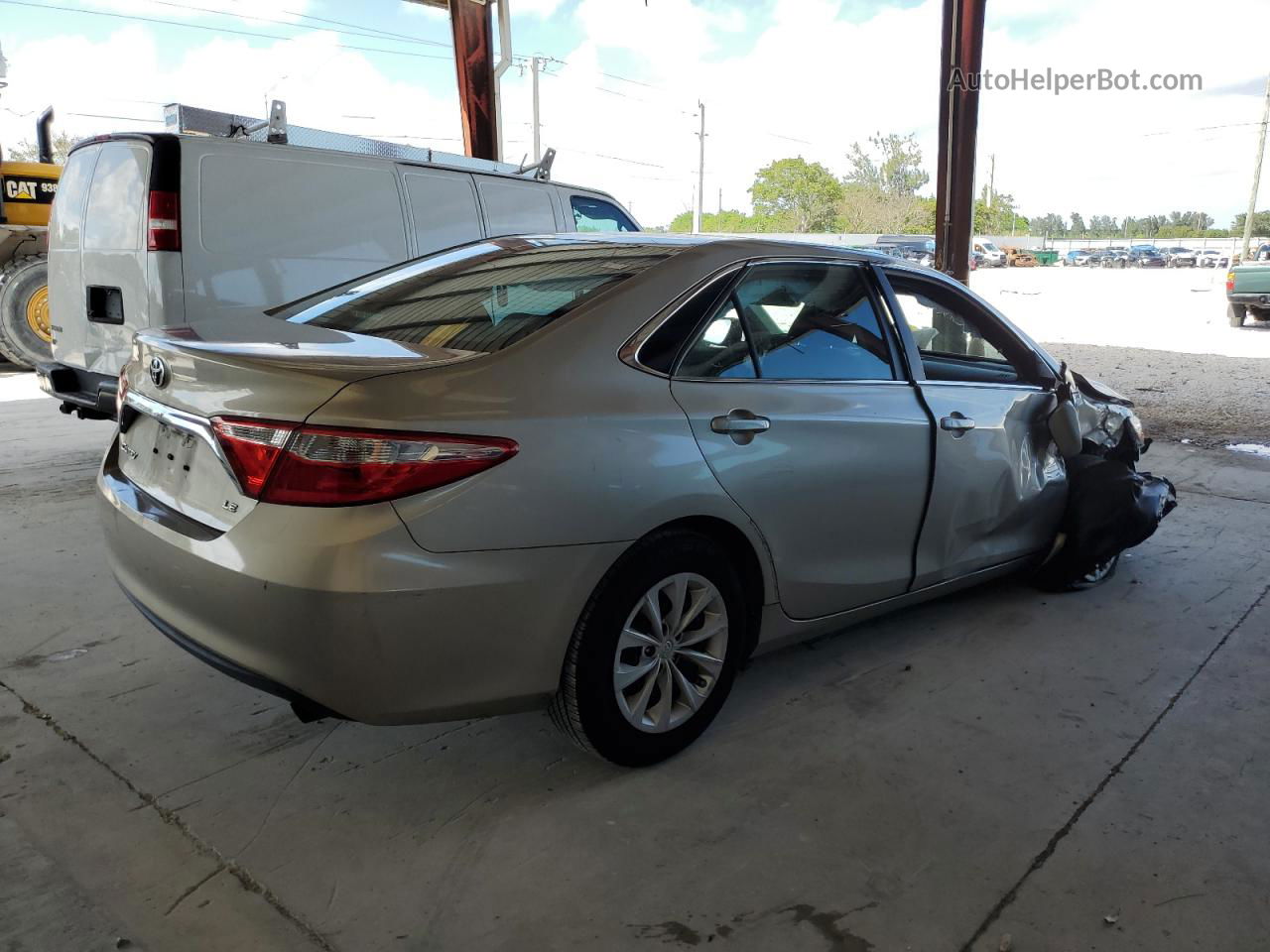 2016 Toyota Camry Le Beige vin: 4T1BF1FK8GU156484