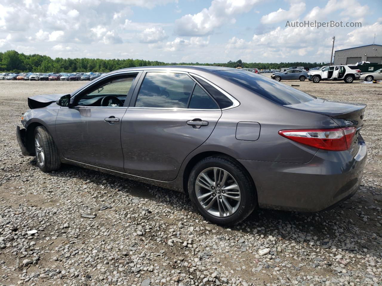 2016 Toyota Camry Le Gray vin: 4T1BF1FK8GU170191