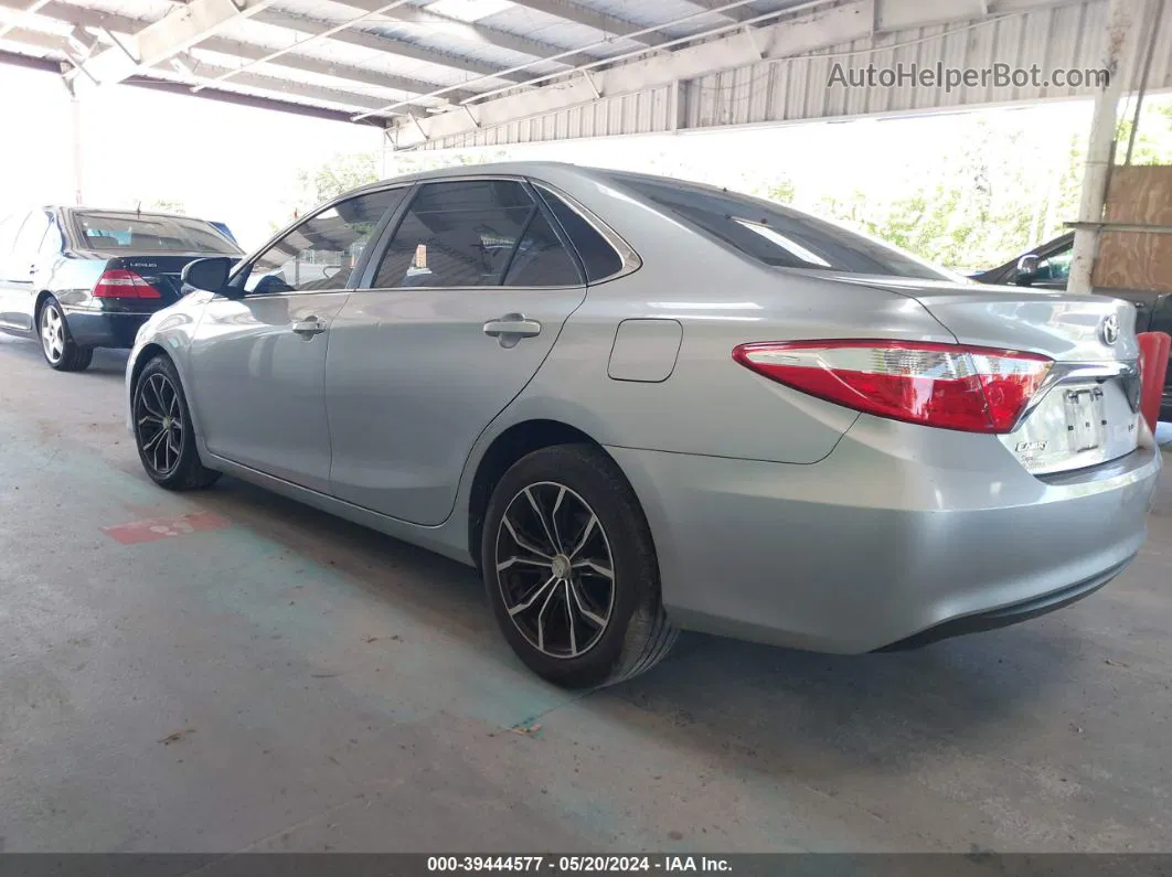 2016 Toyota Camry Le Silver vin: 4T1BF1FK8GU177111