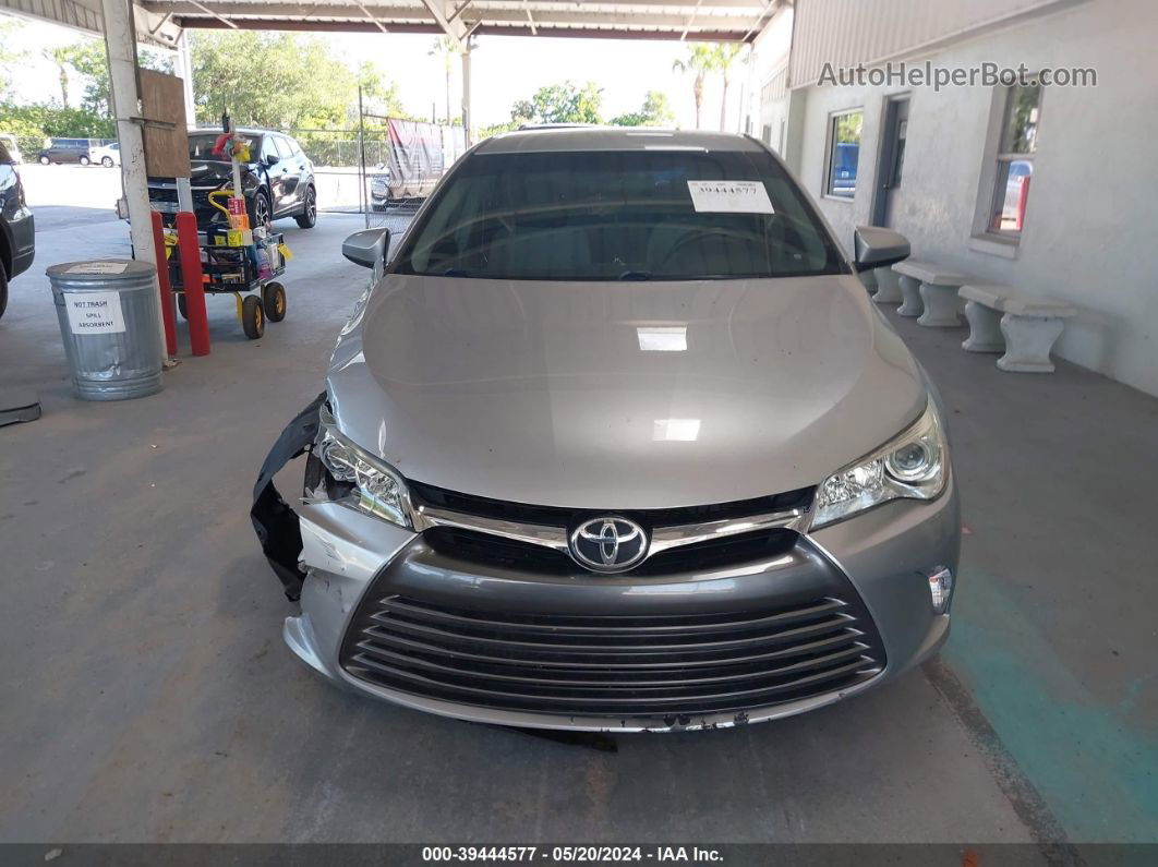 2016 Toyota Camry Le Silver vin: 4T1BF1FK8GU177111