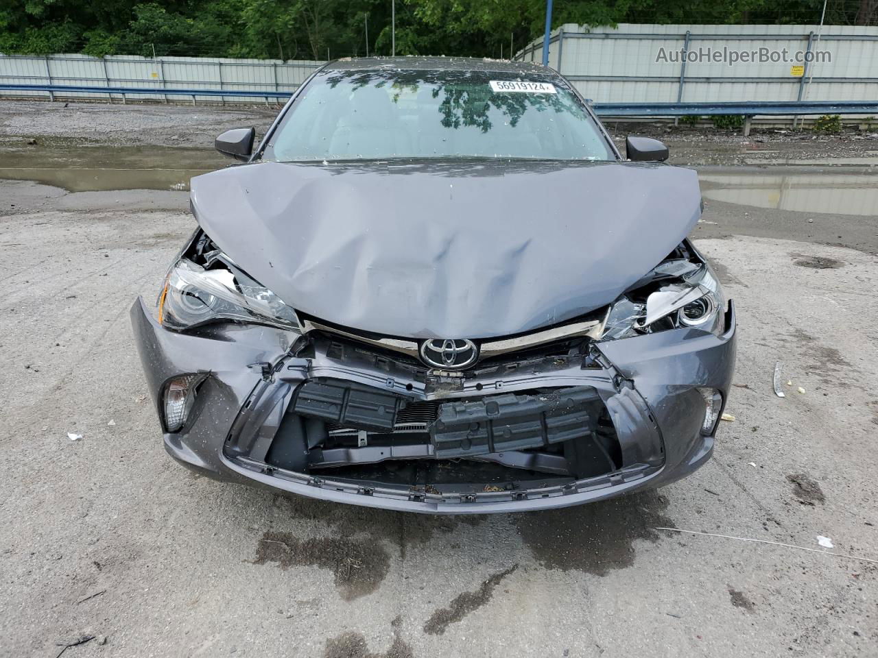 2016 Toyota Camry Le Charcoal vin: 4T1BF1FK8GU198945