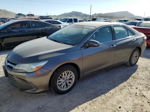 2016 Toyota Camry Le Gray vin: 4T1BF1FK8GU210270