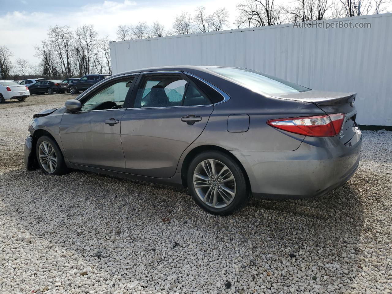 2016 Toyota Camry Le Gray vin: 4T1BF1FK8GU257945