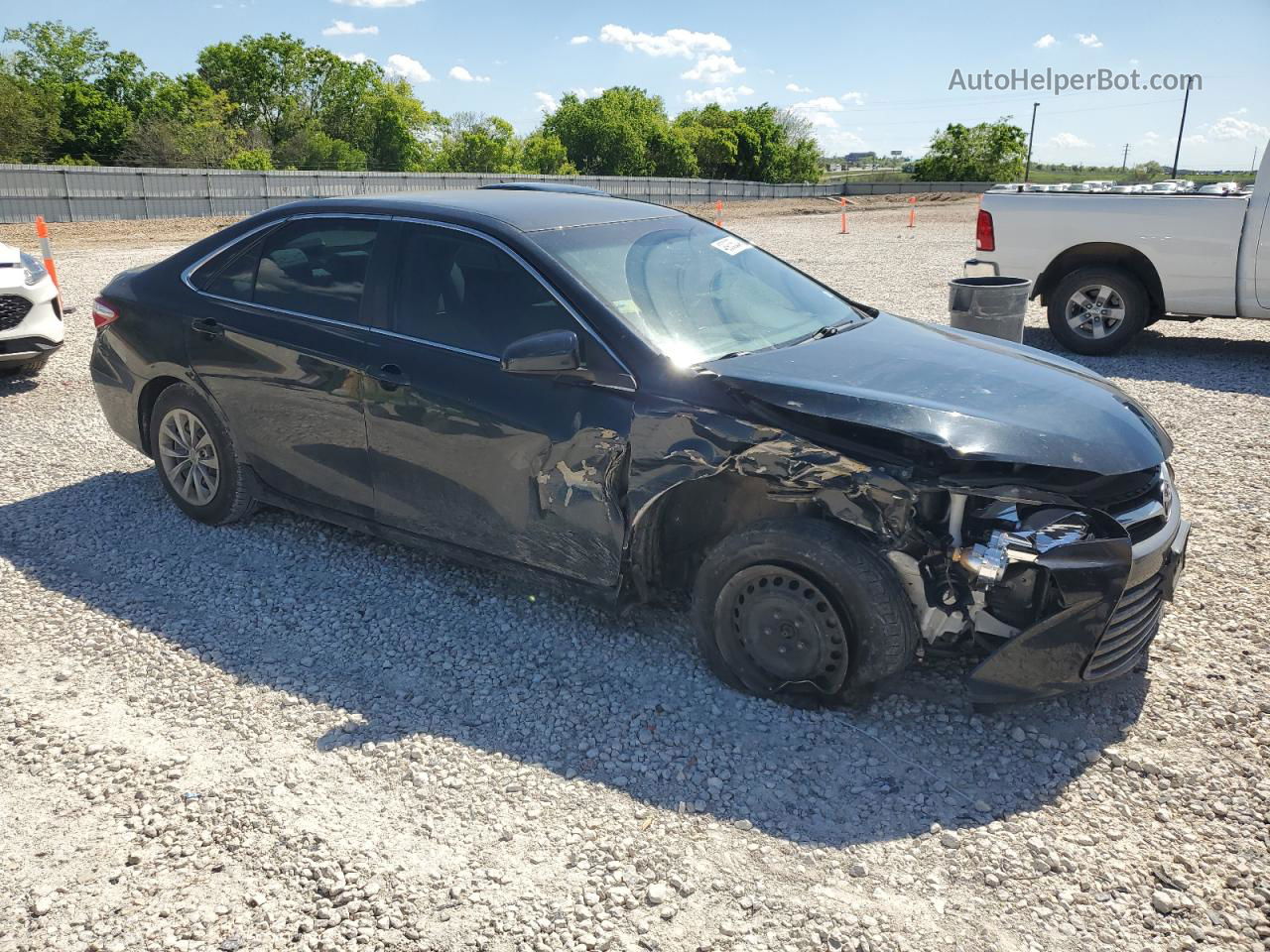 2016 Toyota Camry Le Blue vin: 4T1BF1FK8GU262417