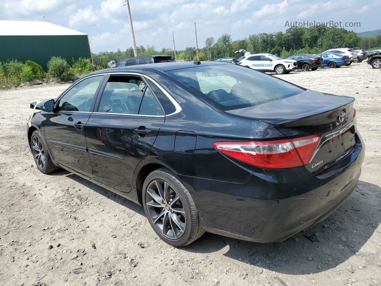 2016 Toyota Camry Le Black vin: 4T1BF1FK8GU504350