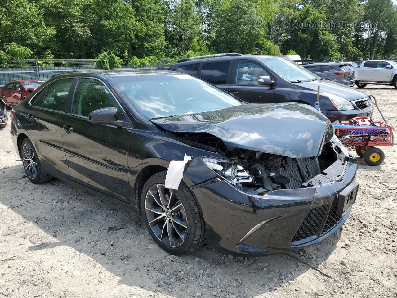 2016 Toyota Camry Le Black vin: 4T1BF1FK8GU504350