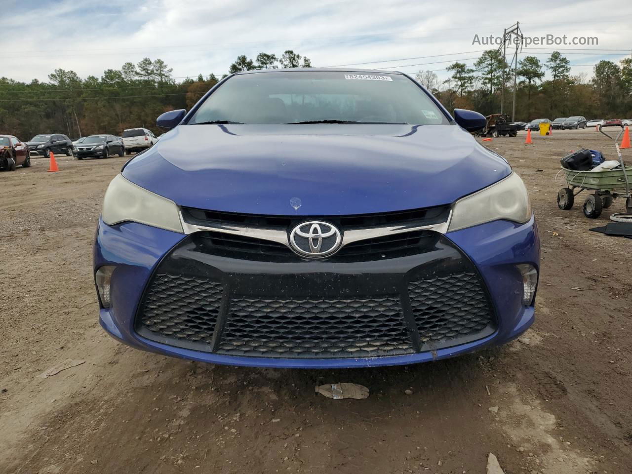 2016 Toyota Camry Le Blue vin: 4T1BF1FK8GU518801