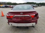 2016 Toyota Camry Le Темно-бордовый vin: 4T1BF1FK8GU524372