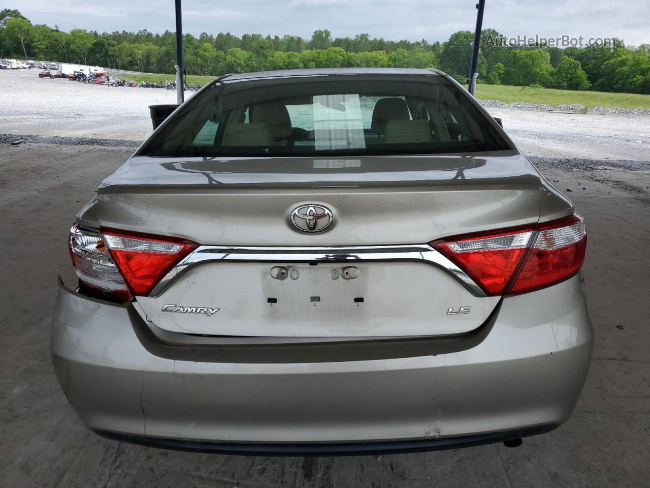 2016 Toyota Camry Le Beige vin: 4T1BF1FK8GU528583