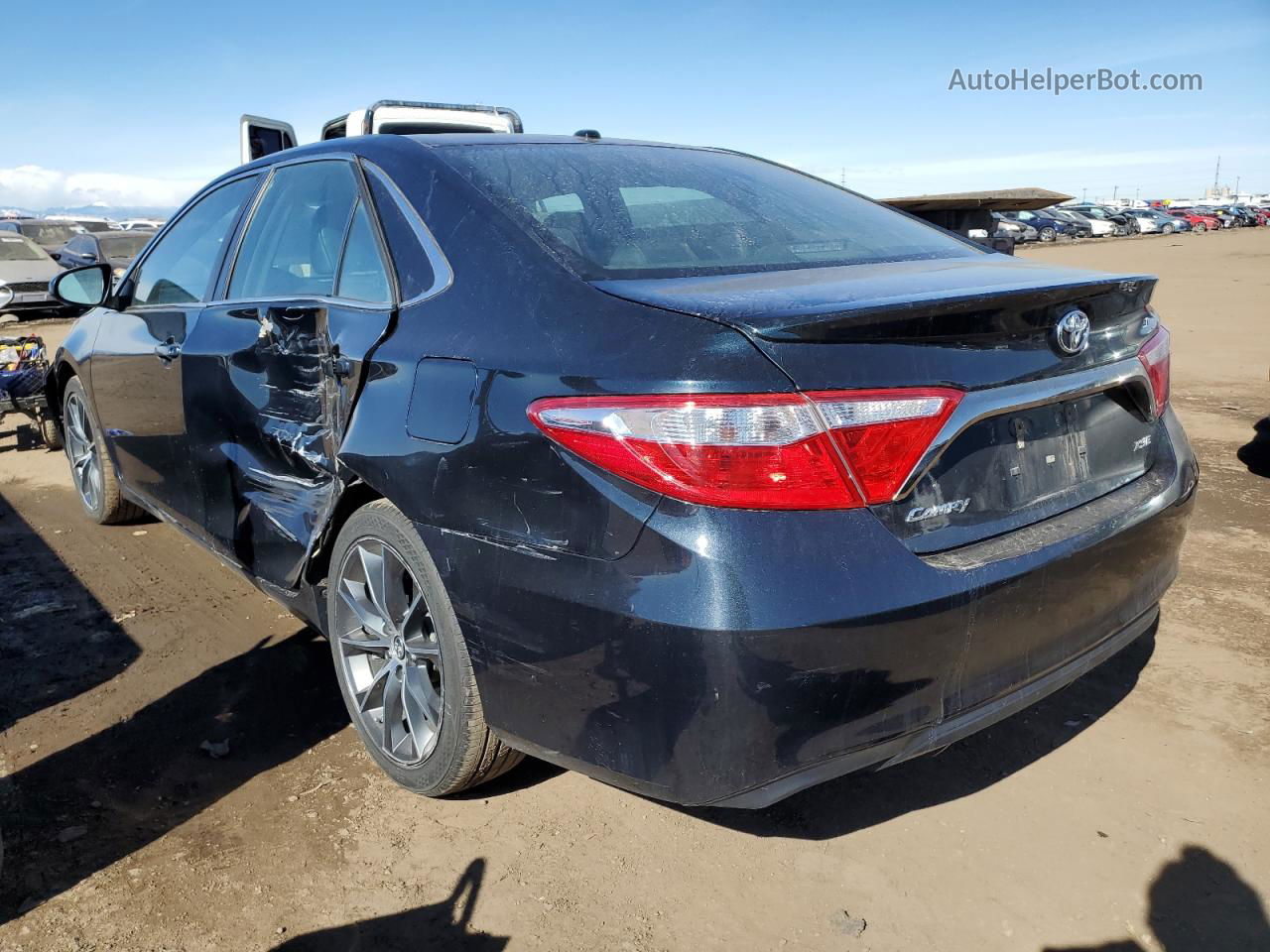 2016 Toyota Camry Le Синий vin: 4T1BF1FK8GU532326